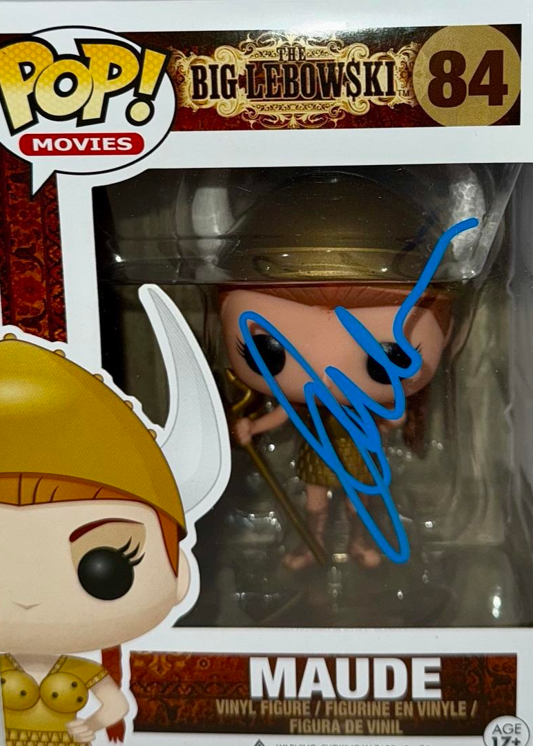 Julianne Moore Signed Funko Pop #84 "Maude" (Big Lebowski) - Beckett COA